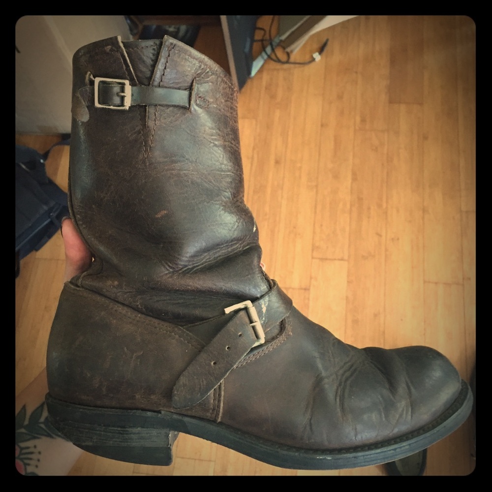 Frye engineer/ motorcycle boots men’s 12